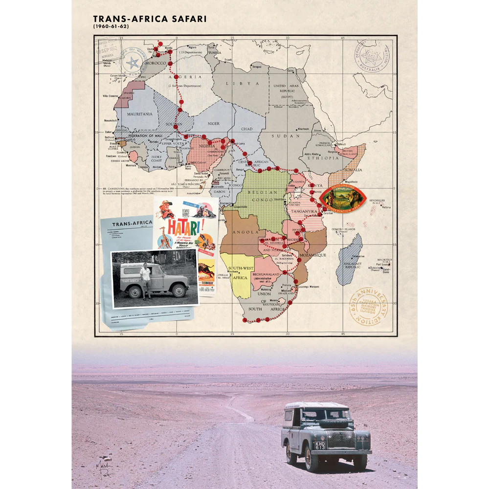 Trans-Africa Land-Rover – 65th anniversary special edition