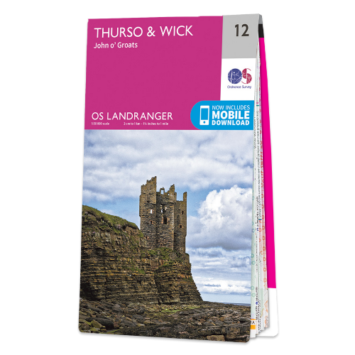 OS Landranger - 012 - Thurso & Wick, John O'Groats area