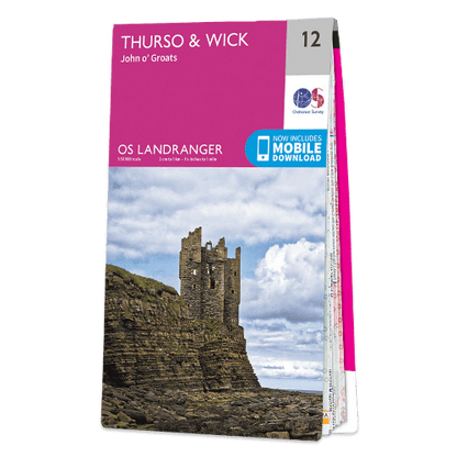 OS Landranger - 012 - Thurso & Wick, John O'Groats area