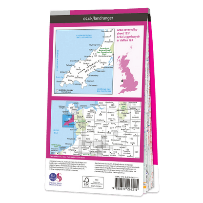 OS Landranger - 123 - Lleyn Peninsula