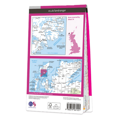 OS Landranger - 014 - Tarbert & Loch Seaforth area