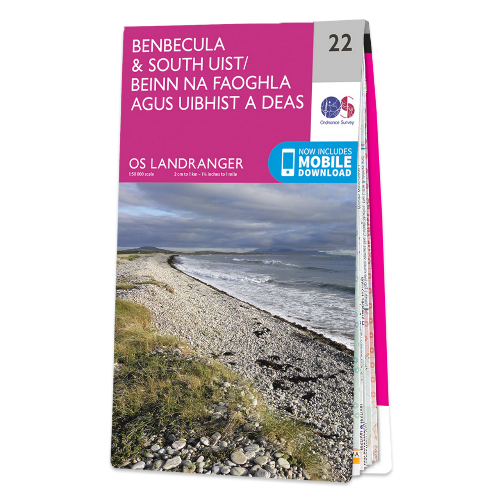 OS Landranger - 022 - Benbecula & South Uist area