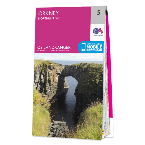 OS Landranger - 005 - Shetland – Orkney - Northern Isles