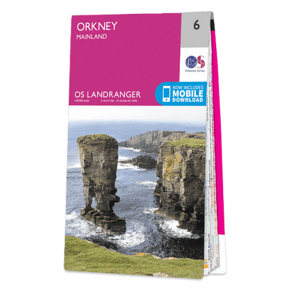 OS Landranger - 006 - Orkney - Mainland area