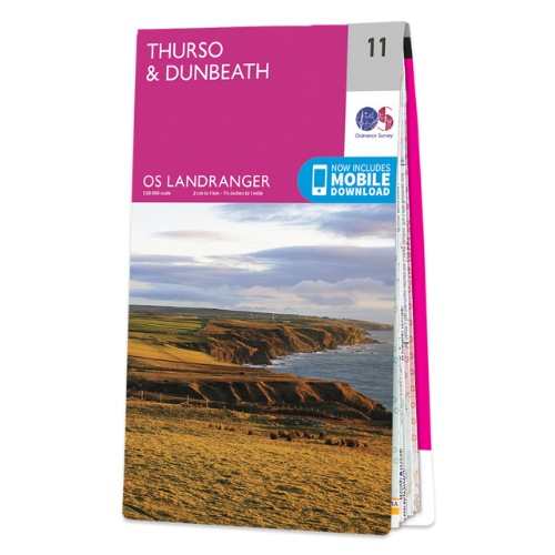 OS Landranger - 011 - Thurso & Dunbeath area