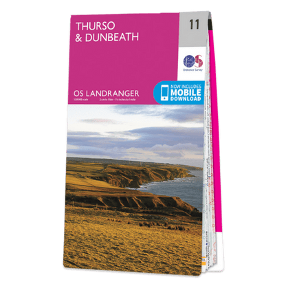 OS Landranger - 011 - Thurso & Dunbeath area