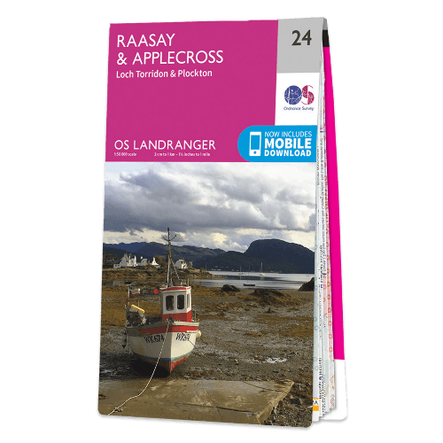 OS Landranger - 024 - Raasay & Applecross, Loch Torridon & Plockton area