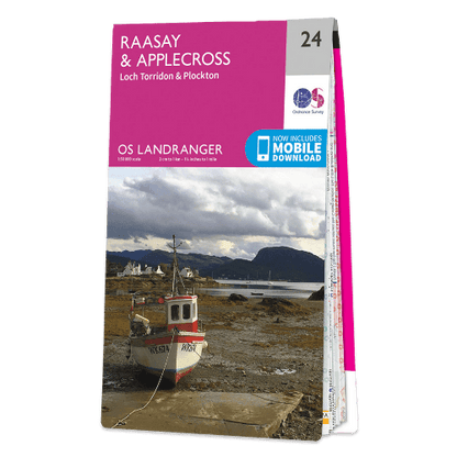 OS Landranger - 024 - Raasay & Applecross, Loch Torridon & Plockton area