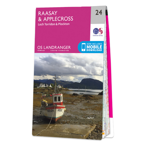 OS Landranger - 024 - Raasay & Applecross, Loch Torridon & Plockton area