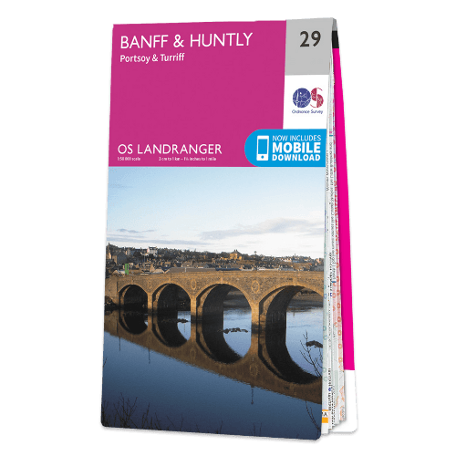 OS Landranger - 029 - Banff & Huntly, Portsoy & Turriff area