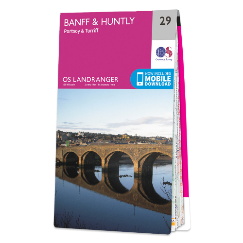 OS Landranger - 029 - Banff & Huntly, Portsoy & Turriff area