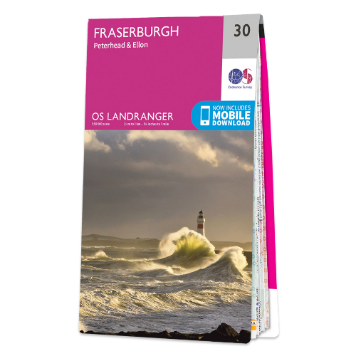 OS Landranger - 030 - Fraserburgh, Peterhead & Ellon area