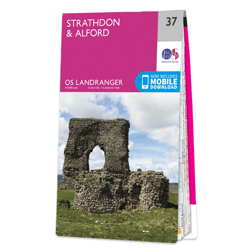 OS Landranger - 037 - Strathdon & Alford area