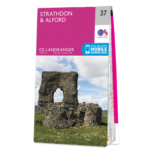 OS Landranger - 037 - Strathdon & Alford area