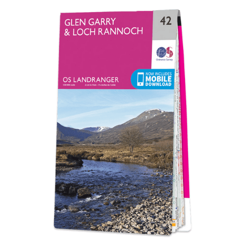 OS Landranger - 042 - Glen Garry & Loch Rannoch