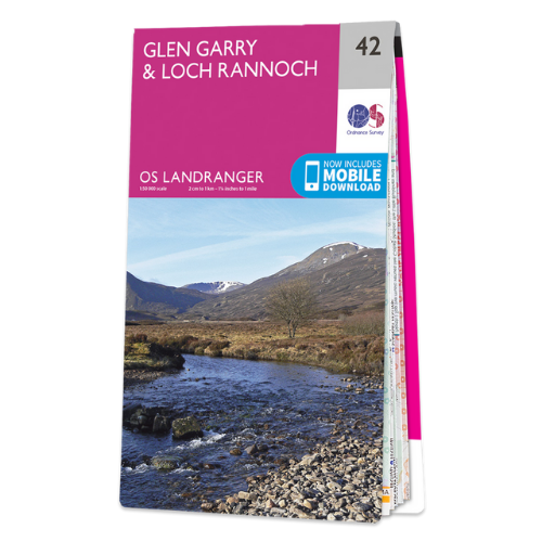 OS Landranger - 042 - Glen Garry & Loch Rannoch