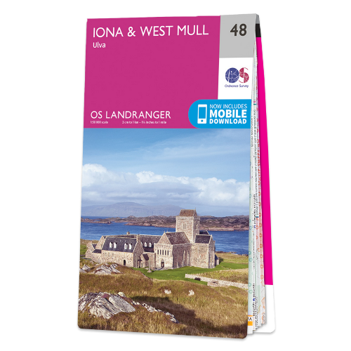 OS Landranger - 048 - Iona & West Mull, Ulva area