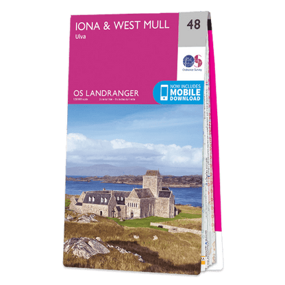 OS Landranger - 048 - Iona & West Mull, Ulva area