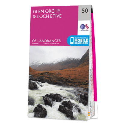 OS Landranger - 050 - Glen Orchy & Loch Etive area