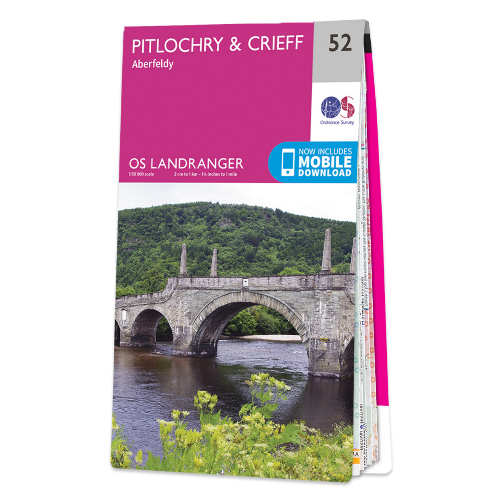 OS Landranger - 052 - Pitlochry & Crieff