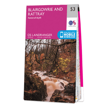 OS Landranger - 053 - Blairgowrie & Forest of Alyth