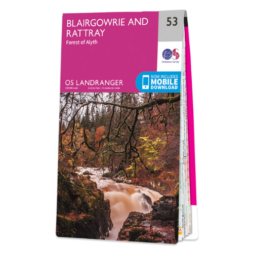 OS Landranger - 053 - Blairgowrie & Forest of Alyth