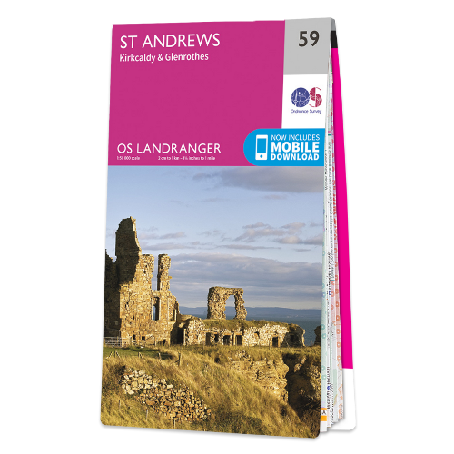 OS Landranger - 059 - St Andrews, Kirkcaldy & Glenrothes