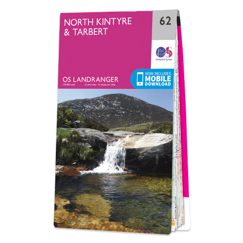 OS Landranger - 062 - North Kintyre & Tarbert