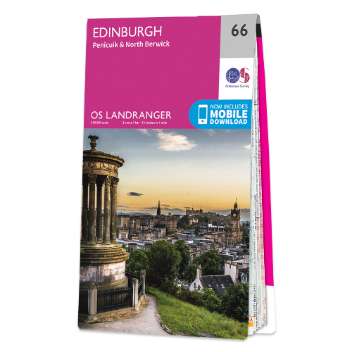 OS Landranger - 066 - Edinburgh, Penicuik & North Berwick