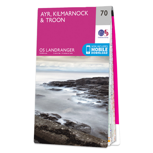 OS Landranger - 070 - Ayr, Kilmarnock & Troon