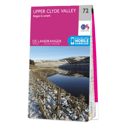 OS Landranger - 072 - Upper Clyde Valley, Biggar & Lanark