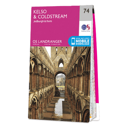 OS Landranger - 074 - Kelso & Coldstream, Jedburgh & Duns