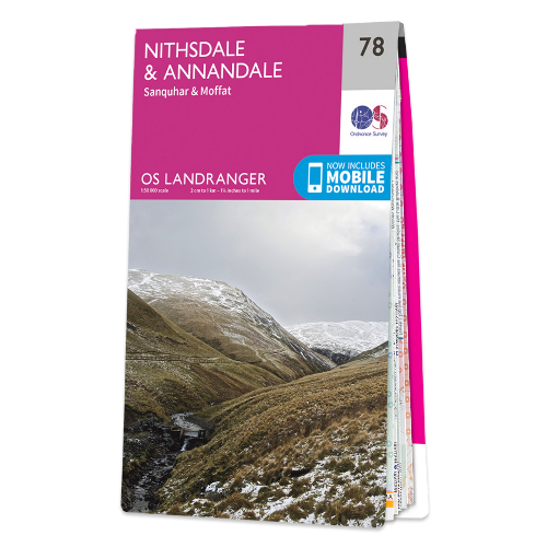 OS Landranger - 078 - Nithsdale & Annadale, Sanquhar & Moffat