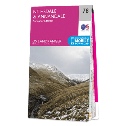 OS Landranger - 078 - Nithsdale & Annadale, Sanquhar & Moffat