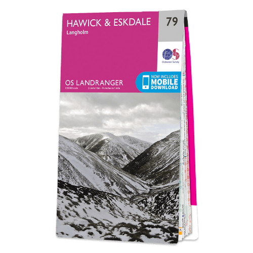 OS Landranger - 079 - Hawick & Eskdale, Langholm