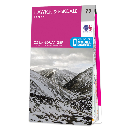 OS Landranger - 079 - Hawick & Eskdale, Langholm