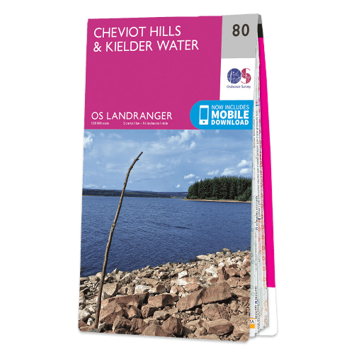 OS Landranger - 080 - Cheviot Hills & Kielder Water