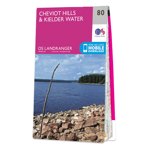 OS Landranger - 080 - Cheviot Hills & Kielder Water