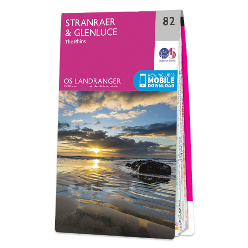 OS Landranger - 082 Stranraer & Glenluce