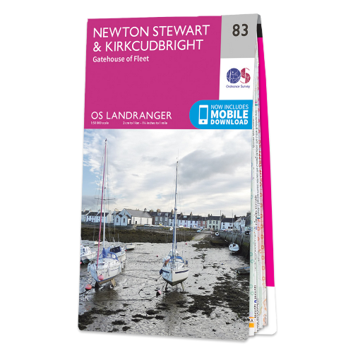 OS Landranger - 083 - Newton Stewart & Kirkcudbright, Gatehouse of Fleet