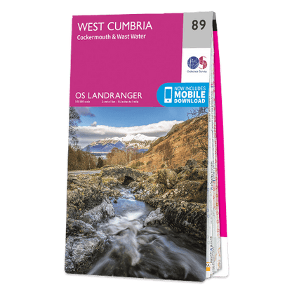 OS Landranger - 089 - West Cumbria, Cockermouth & Wast Water