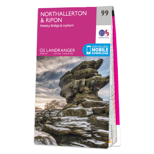 OS Landranger - 099 - Northallerton & Ripon, Pateley Bridge & Leyburn