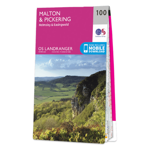 OS Landranger - 100 - Malton & Pickering, Helmsley & Easingwold