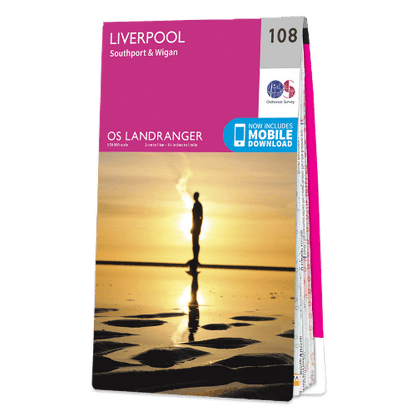 OS Landranger - 108 - Liverpool, Southport & Wigan