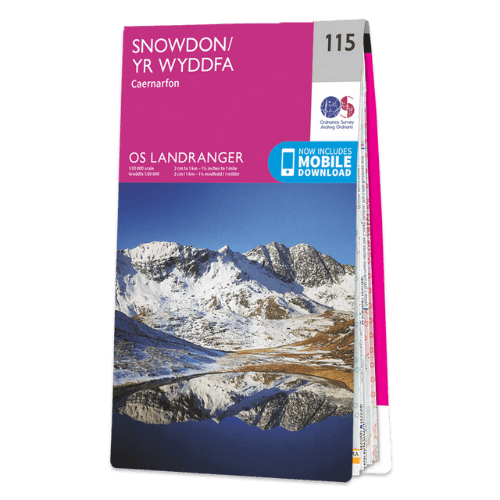 OS Landranger - 115 - Snowdon & Caernarfon