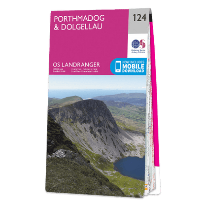 OS Landranger - 124 - Porthmadog & Dolgellau