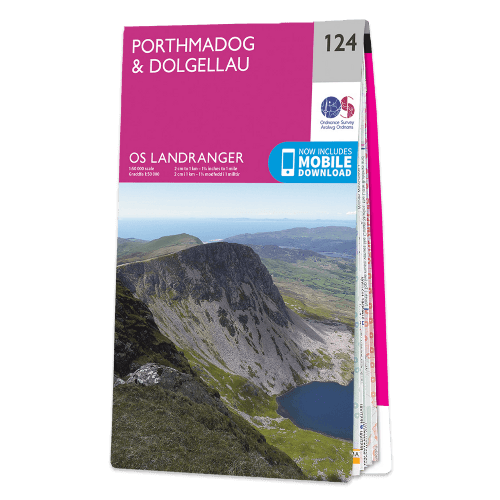 OS Landranger - 124 - Porthmadog & Dolgellau