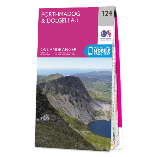 OS Landranger - 124 - Porthmadog & Dolgellau