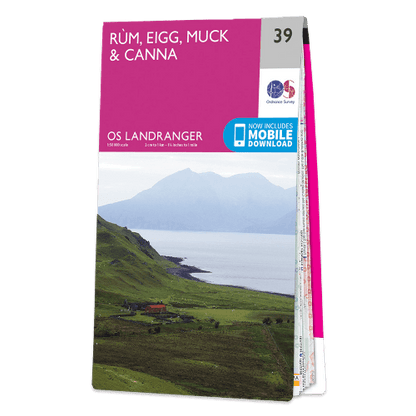 OS Landranger - 039 - Rùm, Eigg, Muck & Canna area