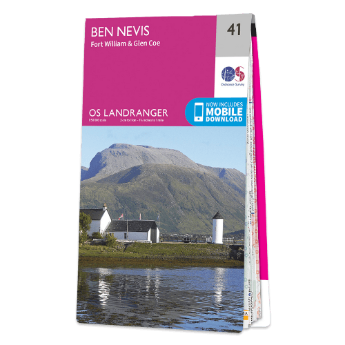 OS Landranger - 041 - Ben Nevis, Fort William & Glen Coe area